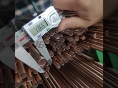 Beryllium Bronze БрБ2 Rods BrB2 Bar by GOST 15835 Size 3mm 10mm 20mm 50mm 60mm