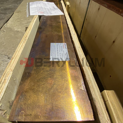 CW101C Be Cu Bronze Sheet Beryllium Based Metals 10mm 20mm 30mm