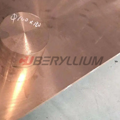 Copper Zirconium Plate C15000 For Axial Conductors Back Up Electrodes