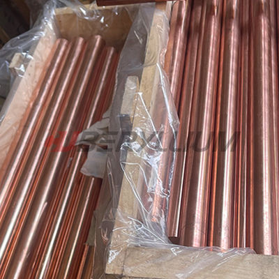 RWMA Class1 CuZr Zirconium Copper Rods For Rectifiers Diodes