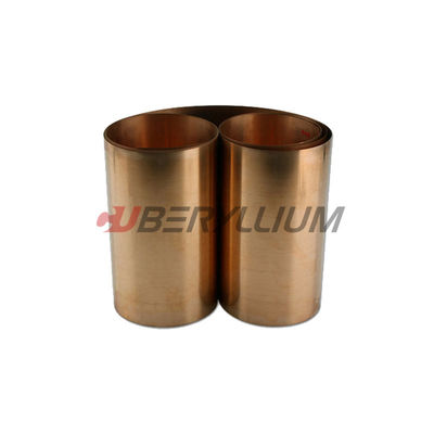 QBe1.9 Aging Soft Beryllium Copper Strip Coil 305mm For Electronic Connectors