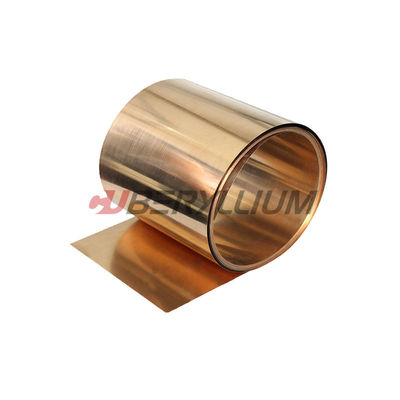 Td04 Td02 C17200 Beryllium Copper Machining 0.08-2mm Thickness For Spring Connectors