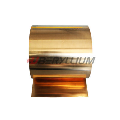 BrBNT1.9 Qbe1.9 Beryllium Copper Strips 0.5mmx200mm For Spring Connectors