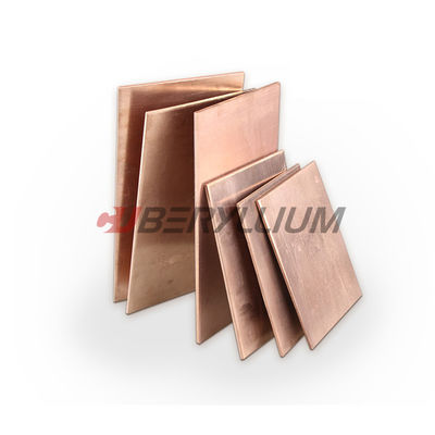 RWMA Class 3 / C17510 Beryllium Copper Alloy Plate / Sheet 2m Length