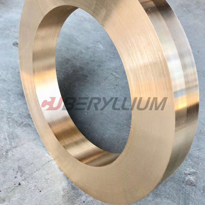 DIN. 2.1247 CuBe2 Half Hard Rolled Strips On Coil 0,10x8mm