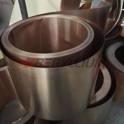 QBe1.9 Aging Soft Beryllium Copper Strip Coil 305mm For Electronic Connectors