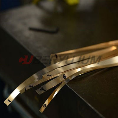 Td04 Td02 C17200 Beryllium Copper Machining 0.08-2mm Thickness For Spring Connectors