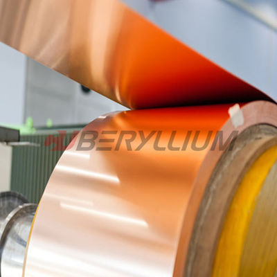 QBe1.9Ti Beryllium Copper Alloy Strips 0.15mmx200mm Mechanical Electrical