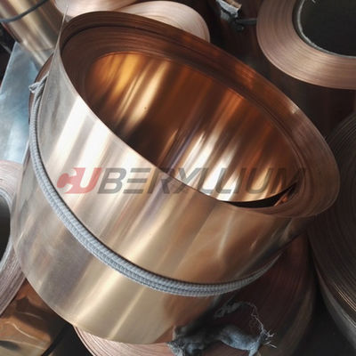 Alloy 174 ASTM B768 Beryllium Bronze Strips With State HT TH04 For Fuse Clips