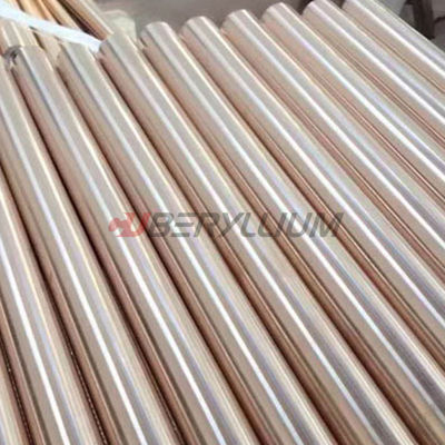 UNS C17000 Beryllium Copper Rods 6mm-50mm High Strength Electrical Conductivity