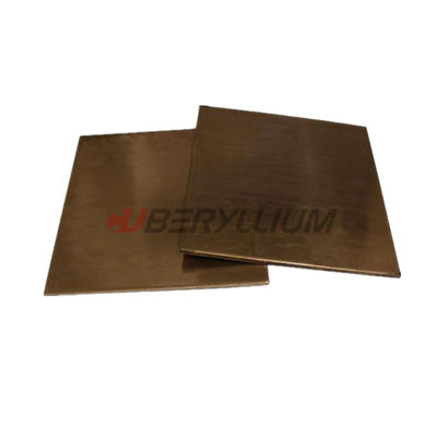 CuBe2 Copper Beryllium Sheet Metal Standard ASTM B194 For Electrical Application