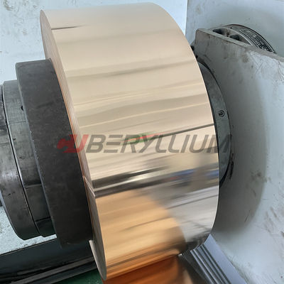 QBe 2.0 Copper Strips 0.1mm 0.15mm 0.2mm Beryllium Bronze