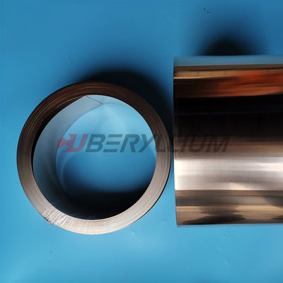 Polished CuBe2 Strips On Coil 0.10x8mm 0.35x8mm MTC 3.1 Certificate