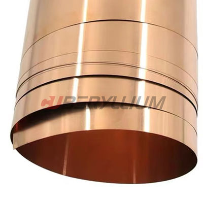 1/2H TD02 Beryllium Copper Strips 0.3mm Thickness 18mm Width For Switch Spring