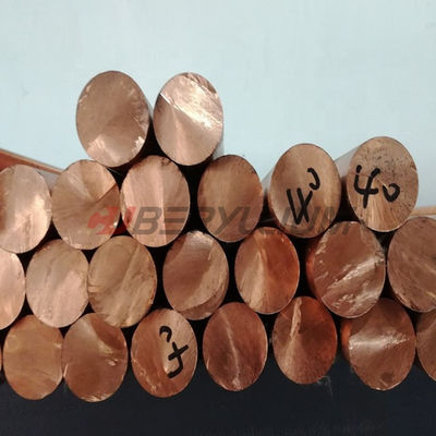 C14500 Tellurium Copper Round Rod – 3/8" Diameter X 12" Long, Alloy 145, Made In USA