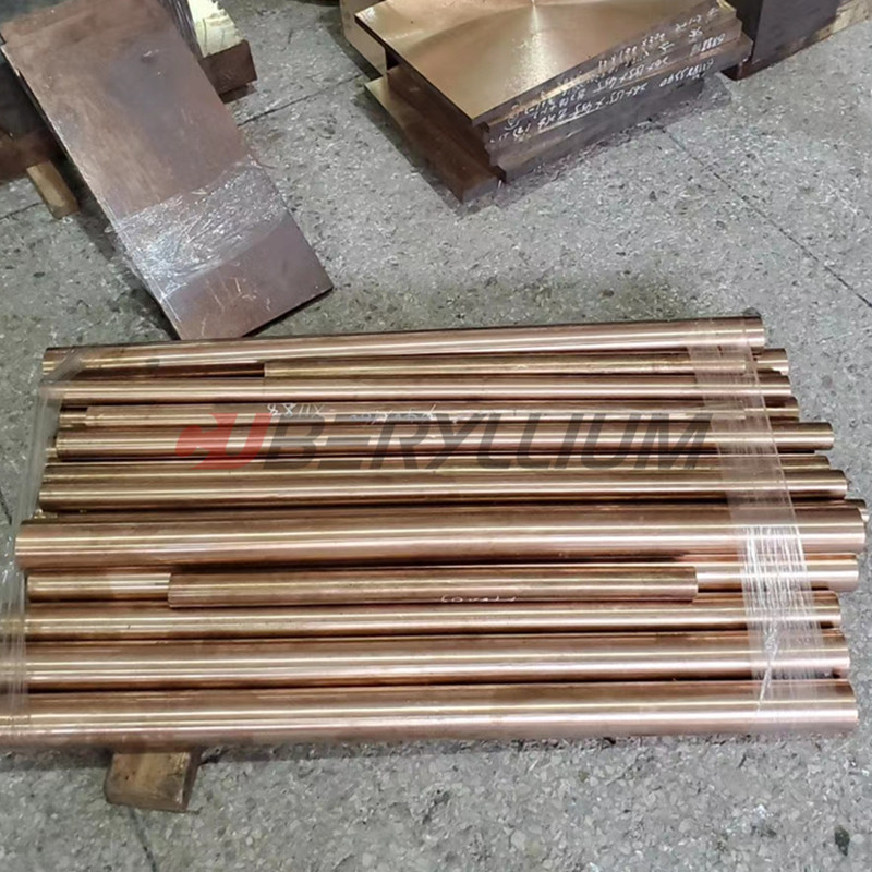 High Strength Beryllium Copper Alloy Rod Bars UNS C17200 TB00 TD02 TD04