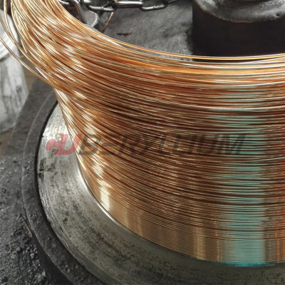Cobalt Beryllium Copper Wire CuCo2Be UNS C17500 For Electrical Electronic Connectors