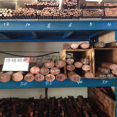 SGS C15000 Zirconium Copper Rod 1mm - 6mm For Resistance Welding Wheels