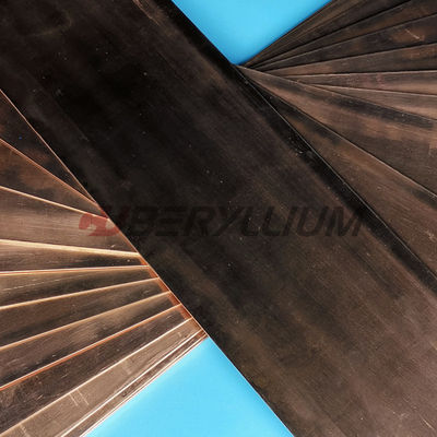 BrB2 CuBe2 Beryllium Copper Plate 6x25x500 TD02 Temper For Oil Process Platform