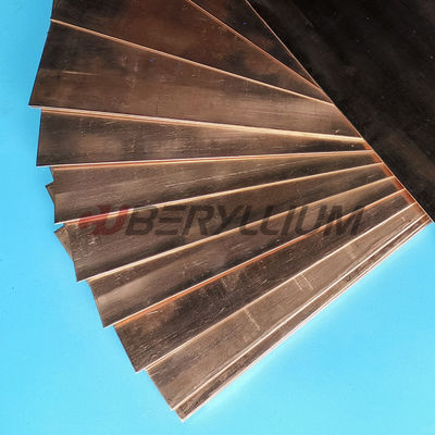 Uns C17200 Solid Beryllium Copper Plate Size 505 Mm X 505 Mm X 28 Mm